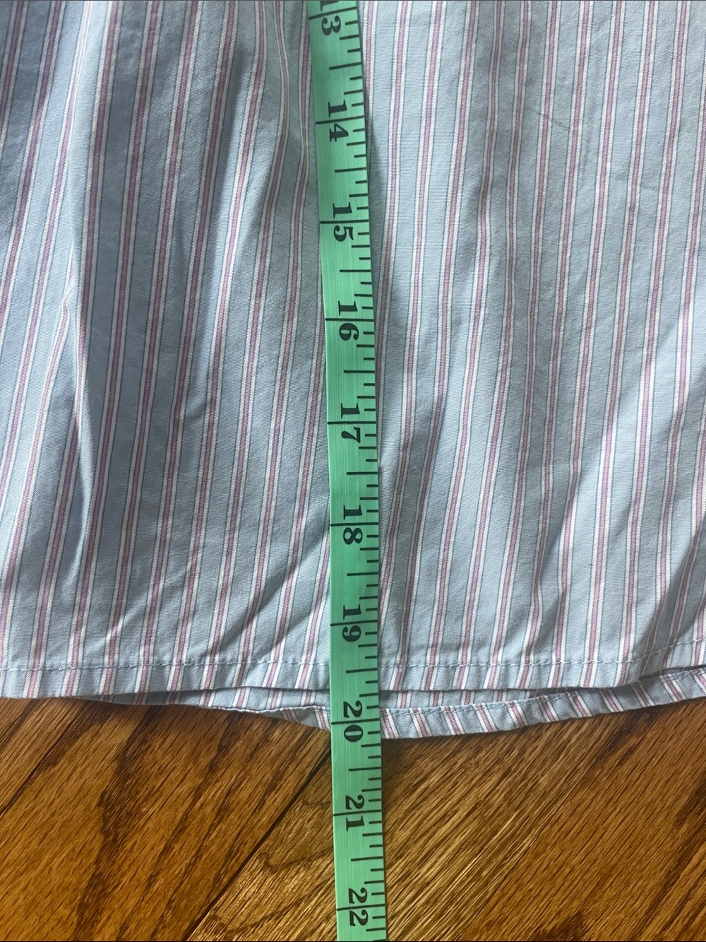 J. Crew Baby Blue & Pink Striped Seersucker Picnic Pleated Flare Skirt Small - Picture 6 of 6